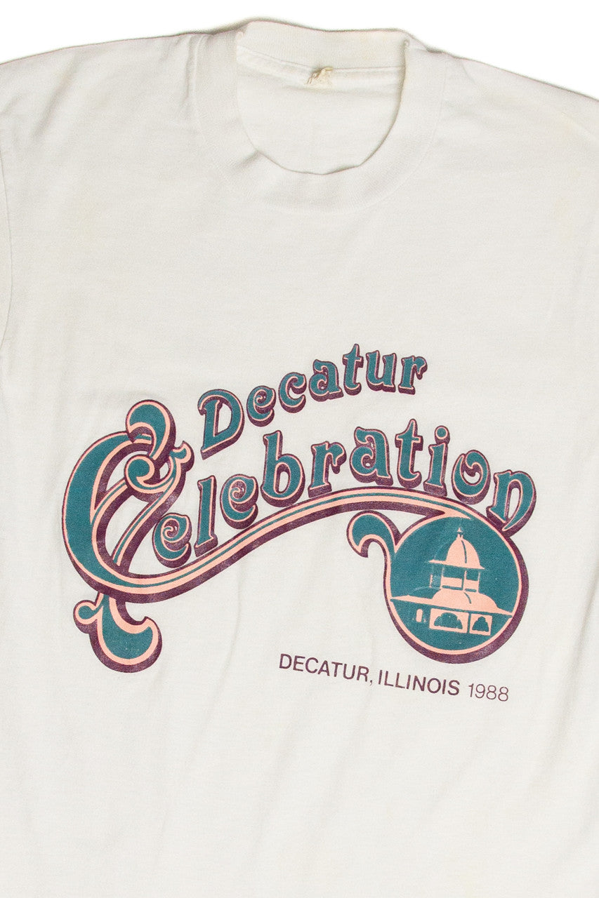 Vintage Decatur Celebration T-Shirt (1988)