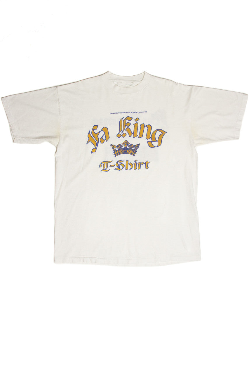 Vintage Lou Brutus Fa King Radio T-Shirt