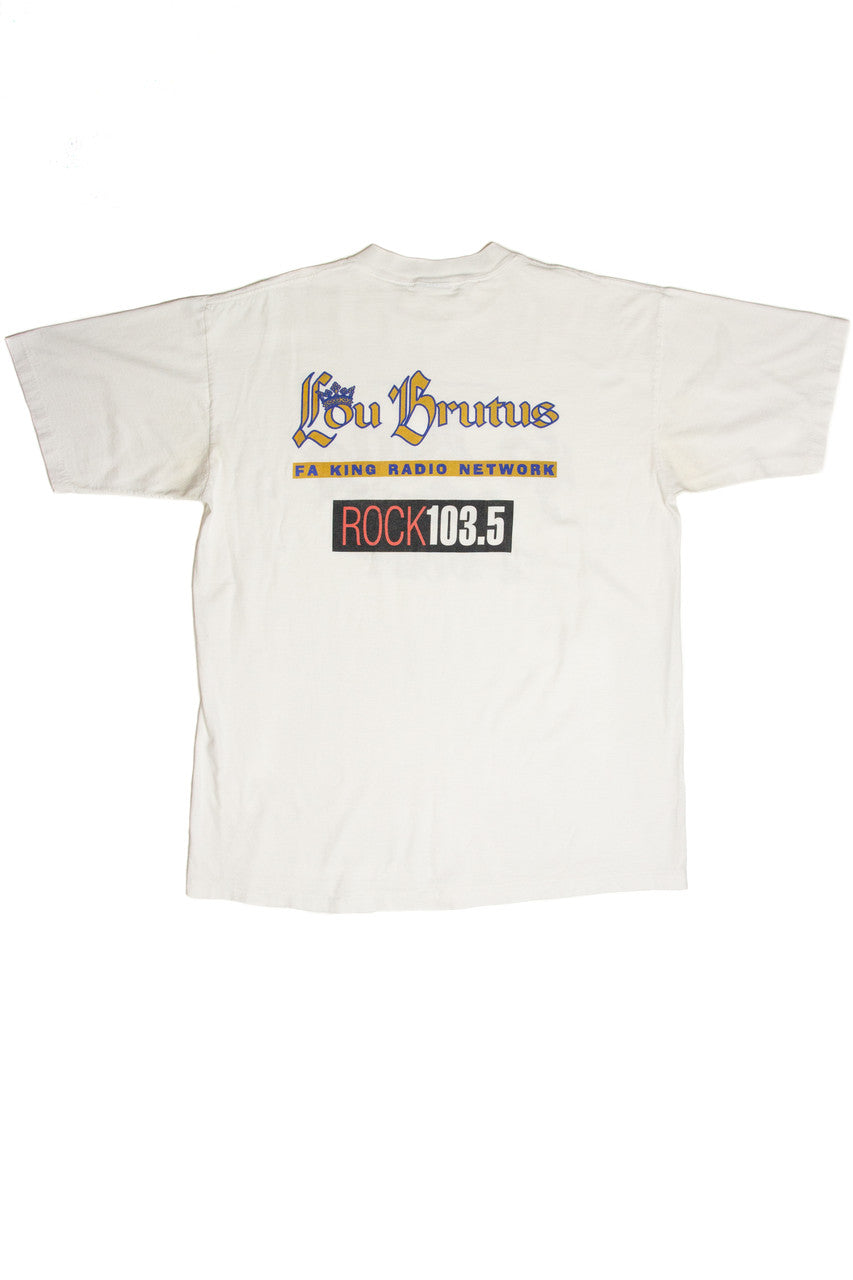 Vintage Lou Brutus Fa King Radio T-Shirt