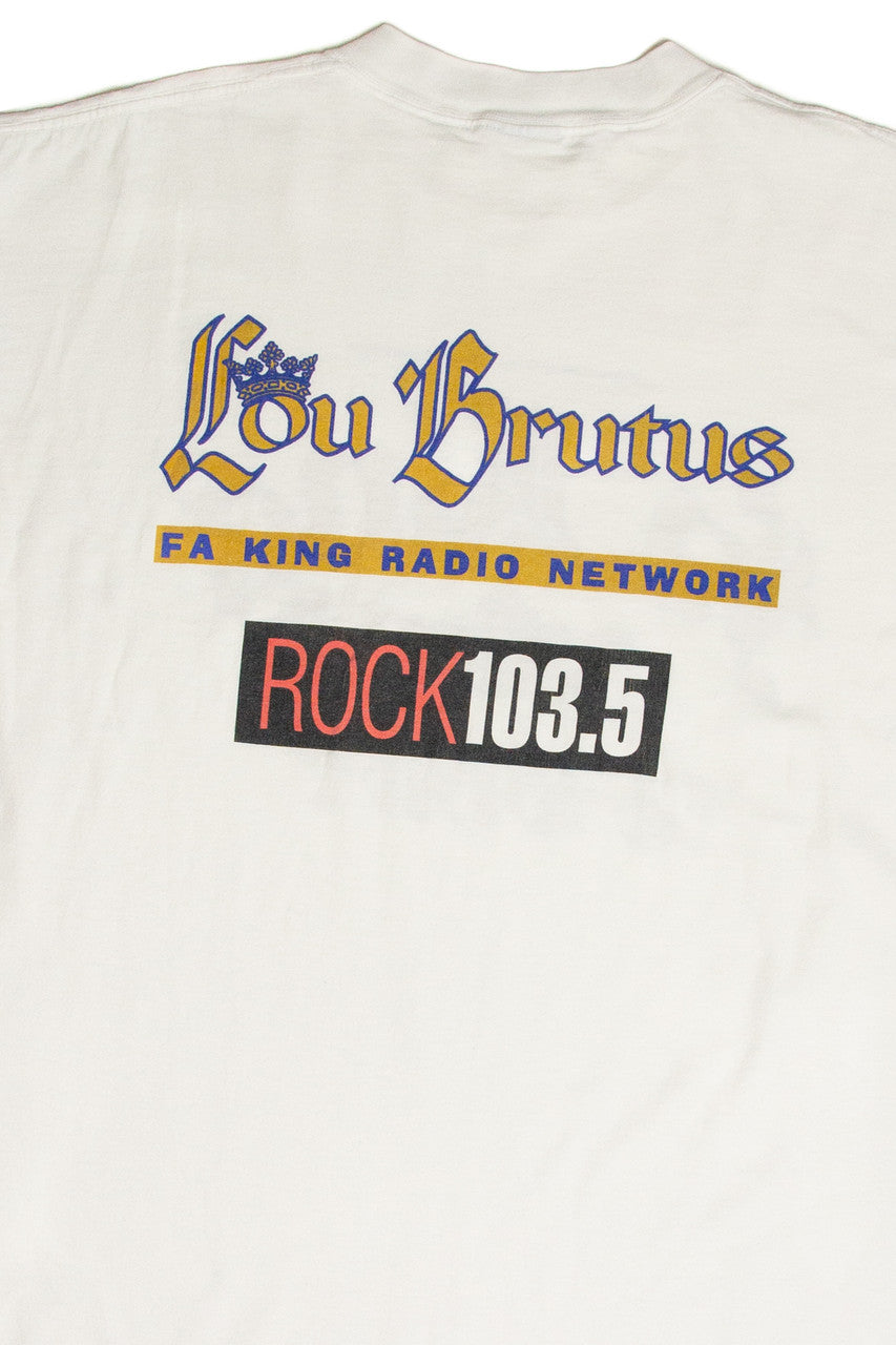 Vintage Lou Brutus Fa King Radio T-Shirt