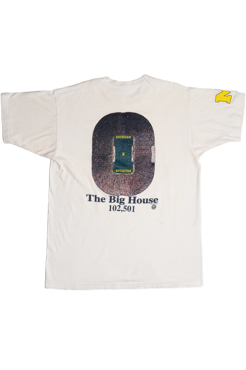 Vintage "The Big House" University of Michigan Stadium T-Shirt