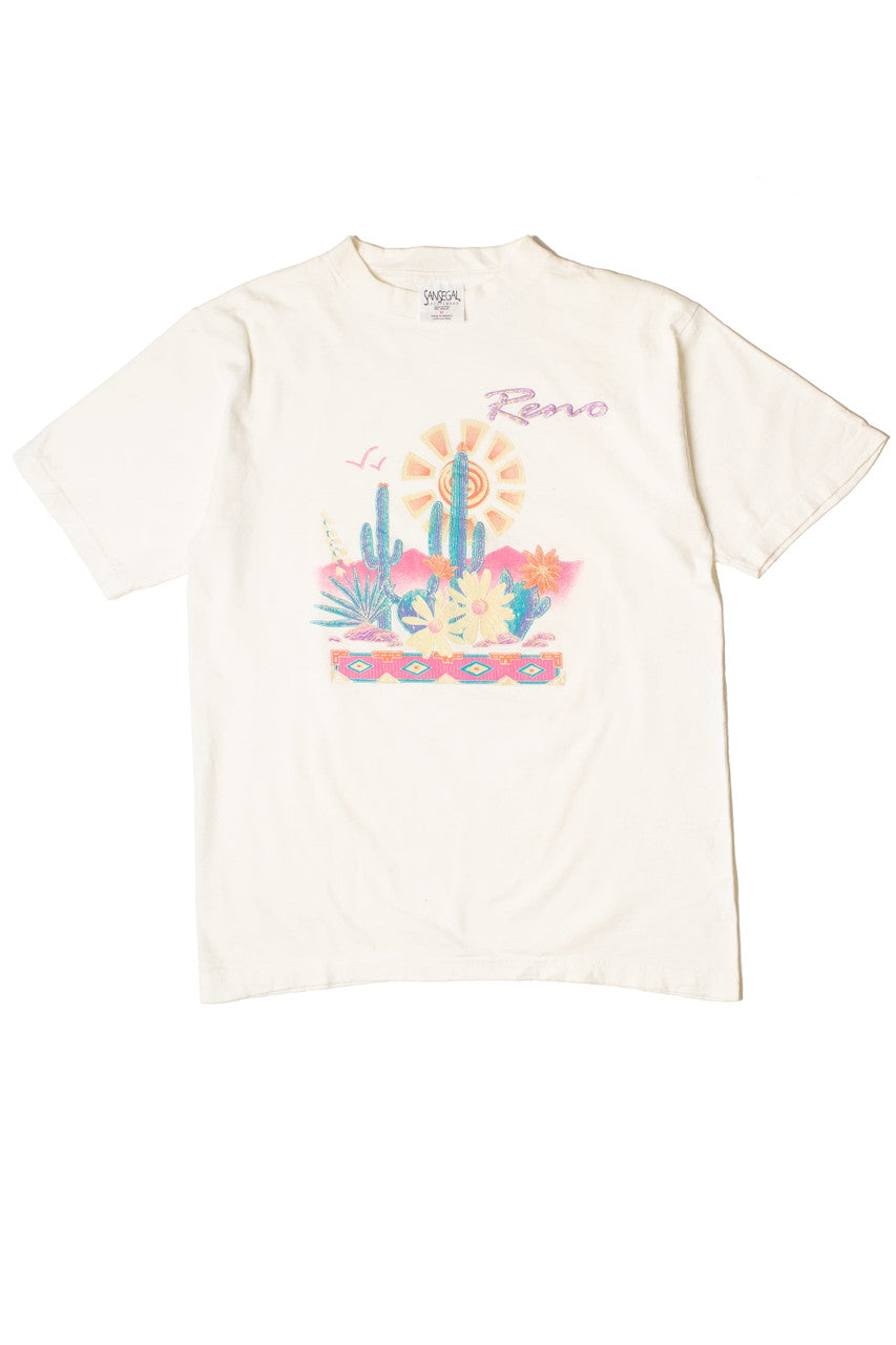 Vintage San Segal Reno Desert Scene T-Shirt