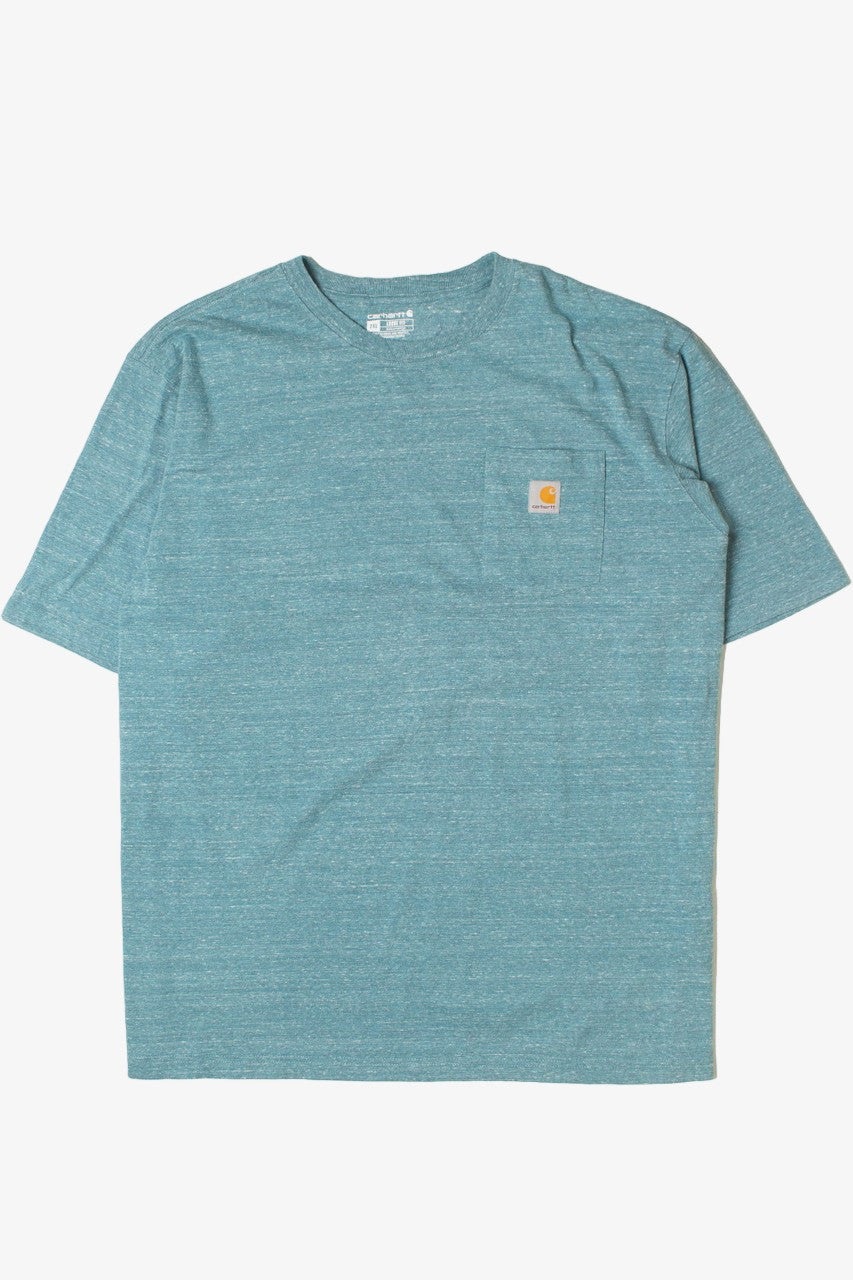Heather Aqua Pocket Carhartt T-Shirt