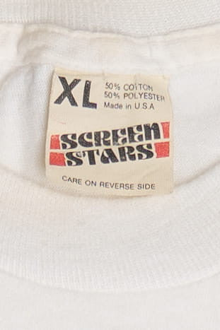 Vintage Seagram's 7 Crown Whiskey "I Survived" T-Shirt