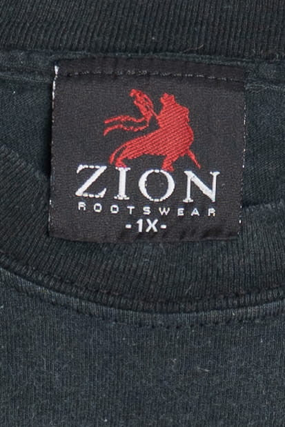Vintage Bob Marley Lion Zion Rootswear T-Shirt