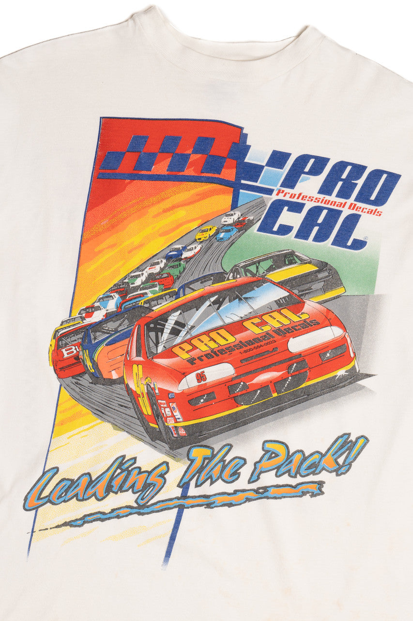 Vintage 1995 "Pro Cal" Professional Decals Racing T-Shirt