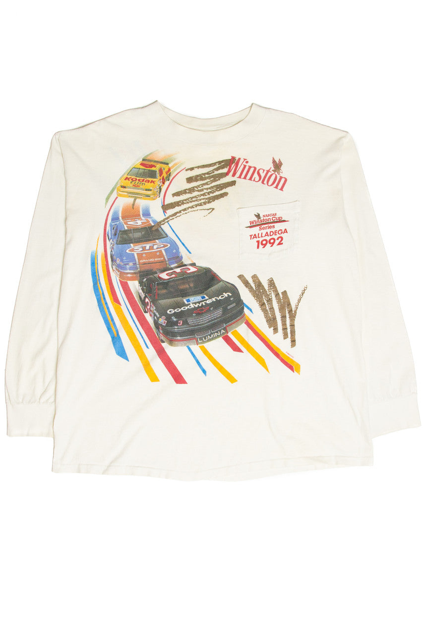 Vintage Nascar Winston Cup Series 1992 Long Sleeve T-Shirt