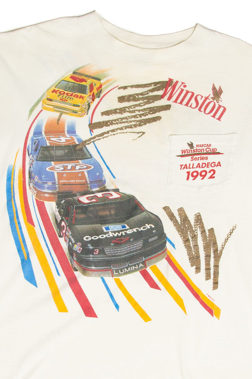 Vintage Nascar Winston Cup Series 1992 Long Sleeve T-Shirt