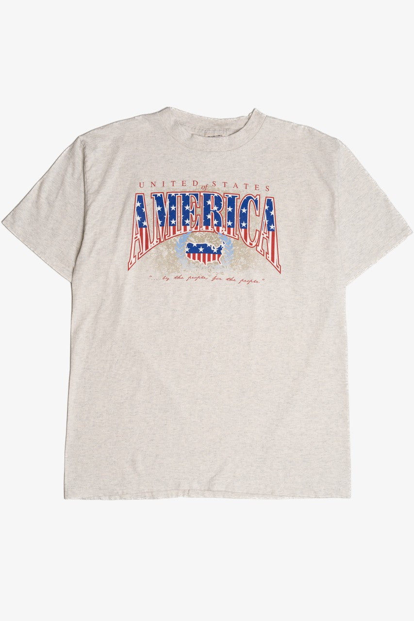 Vintage United States of America "By The People For The People" T-Shirt