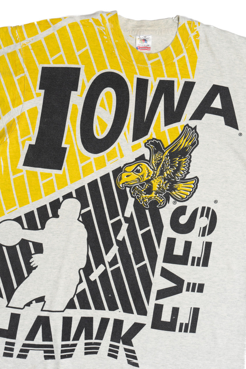 Vintage Iowa Hawkeyes Basketball T-Shirt