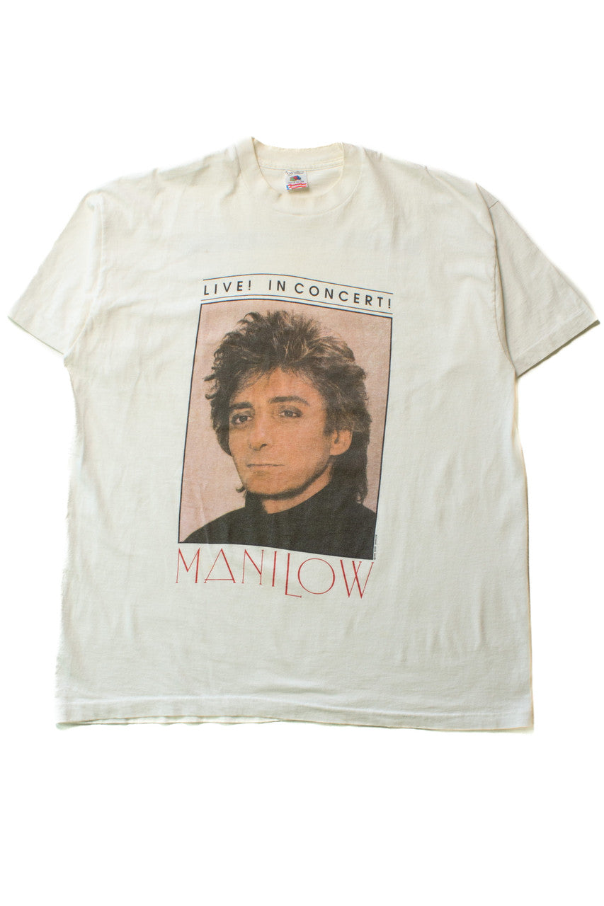 Vintage Barry Manilow Live In Concert T-Shirt (1993)