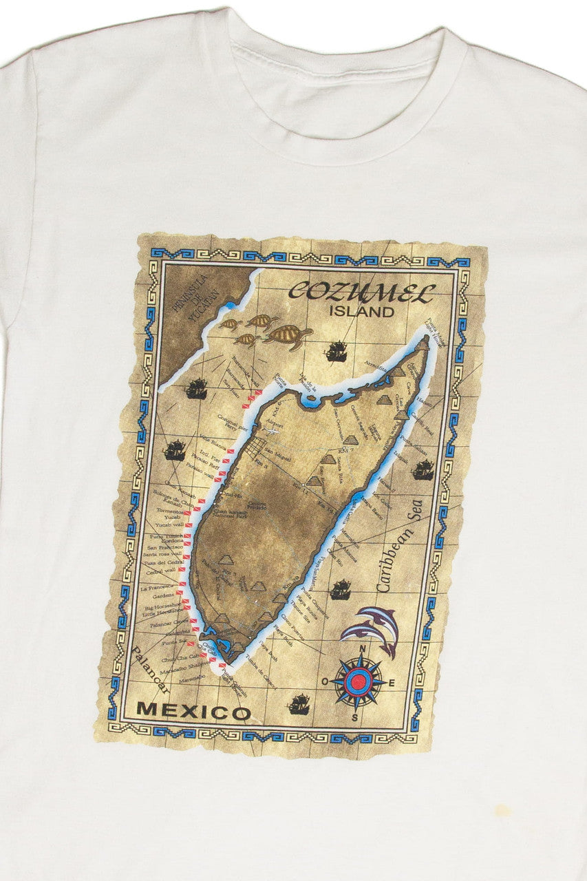 Vintage Cozumel Island Mexico T-Shirt