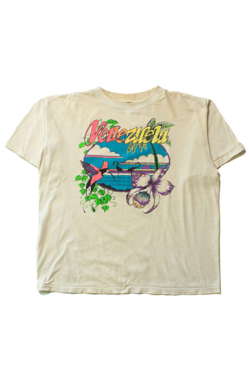 Vintage Venezuela Birds T-Shirt (1990s)