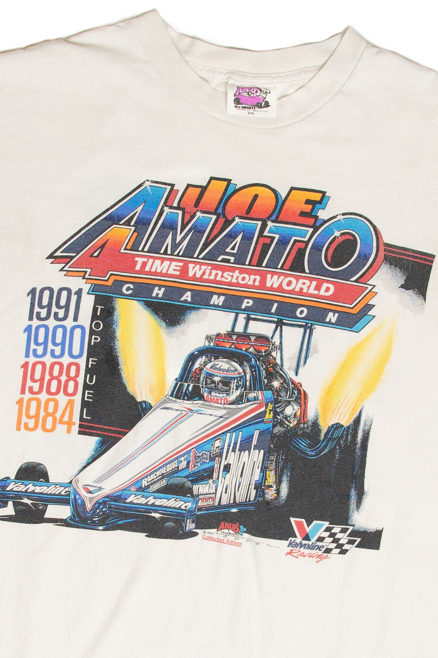 Vintage Joe Amato 4 Time Winston Cup Champion T-Shirt (1992)