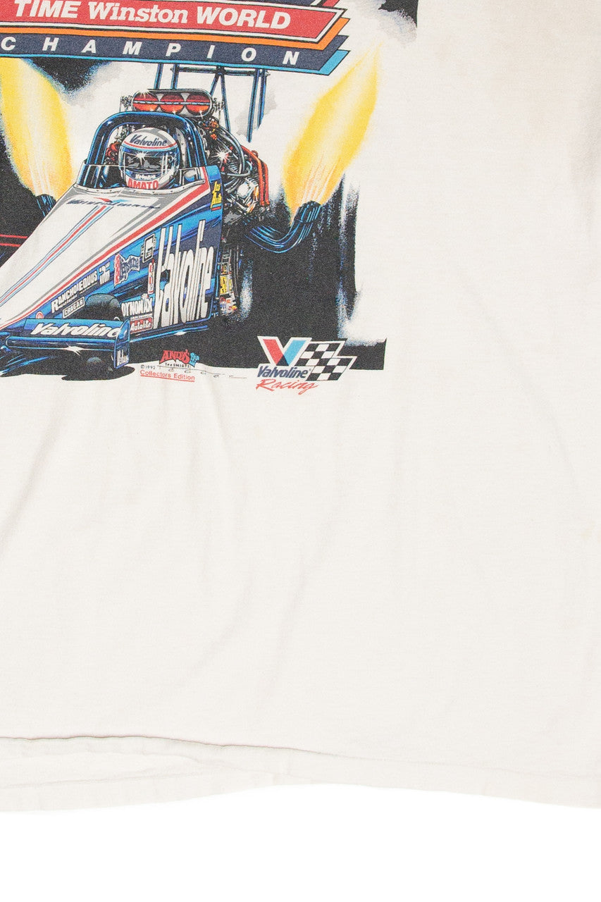 Vintage Joe Amato 4 Time Winston Cup Champion T-Shirt (1992)