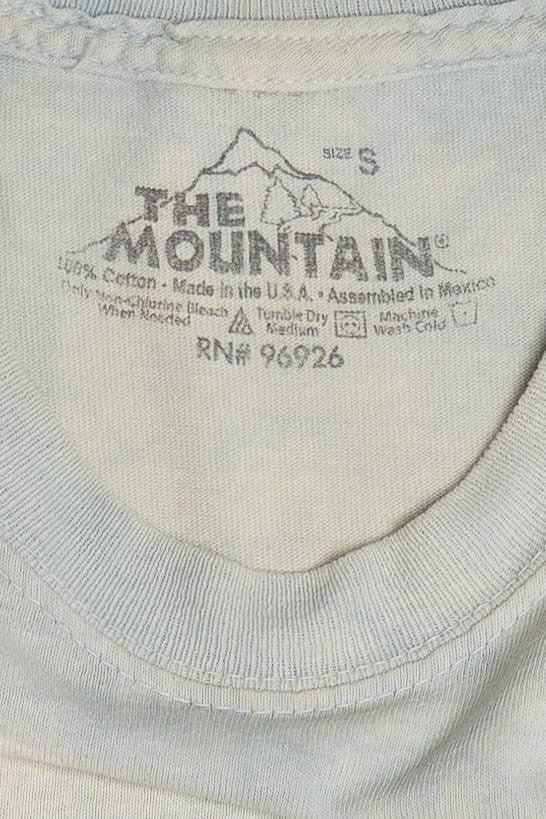 Vintage The Mountain Arctic Wolf Moon Tie Dye T-Shirt
