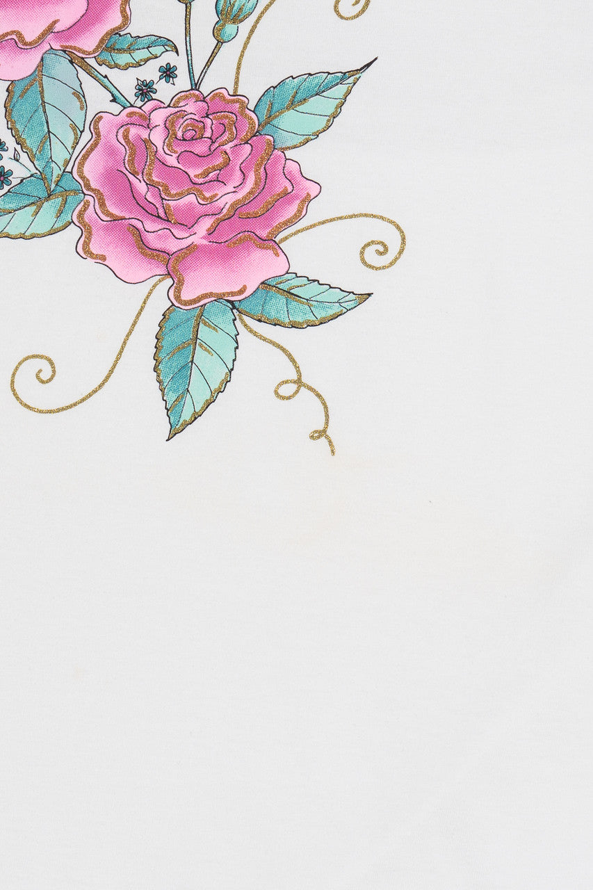 Vintage "San Antonio Texas" Roses & Butterfly T-Shirt