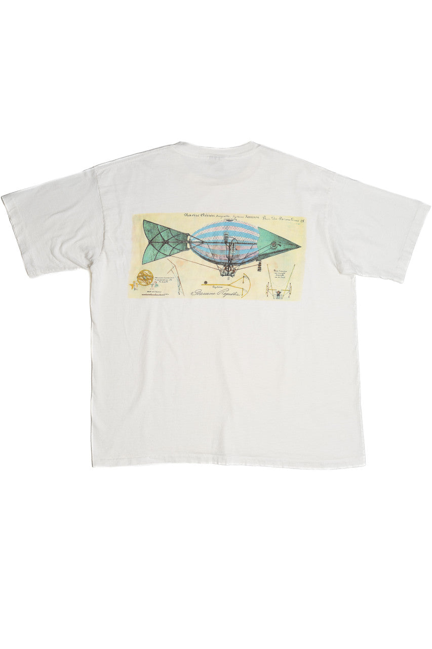 Vintage Banana Republic Fish Design Pocket T-Shirt