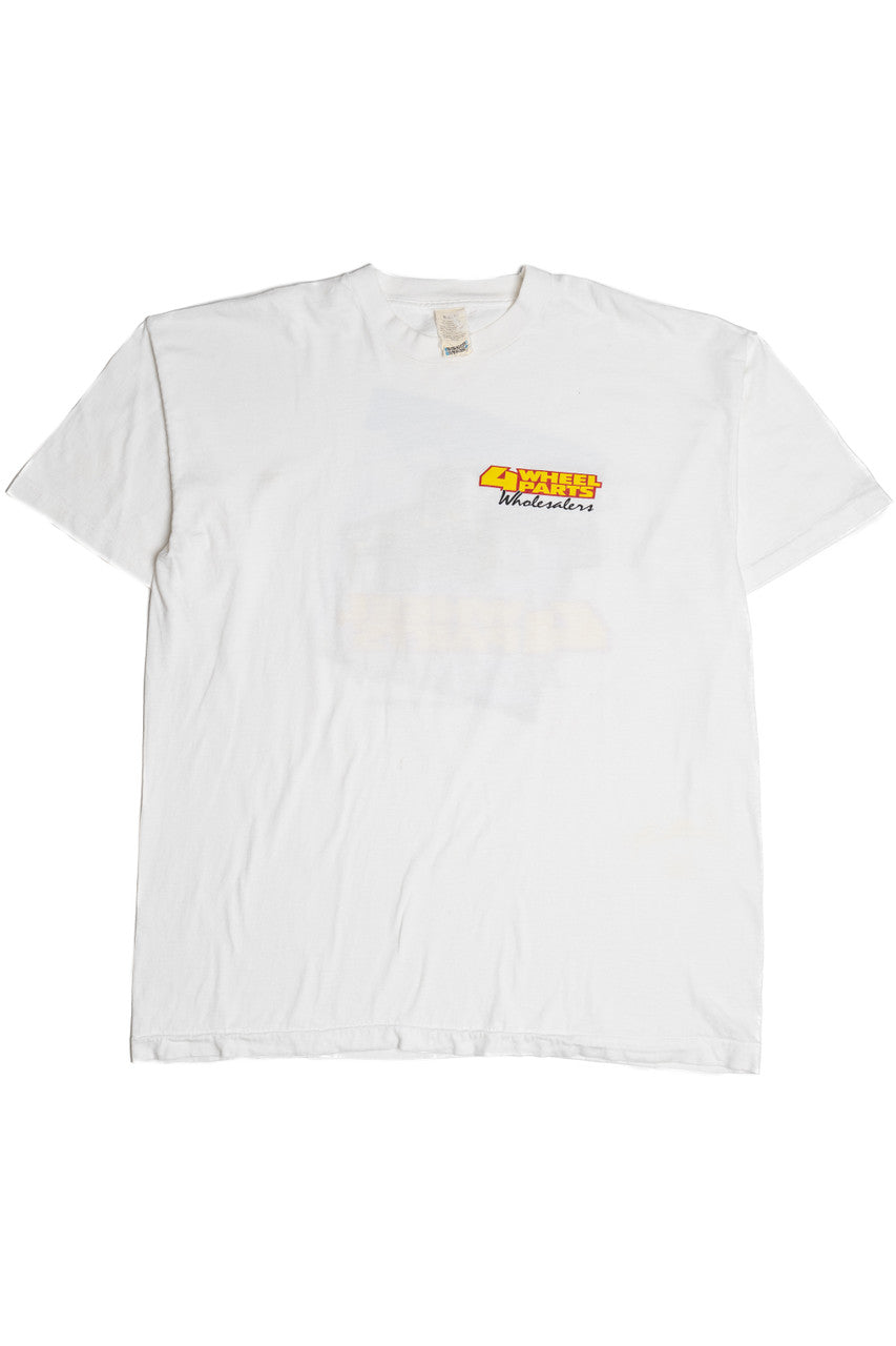 Vintage "4 Wheel Parts Wholesalers" Truck T-Shirt