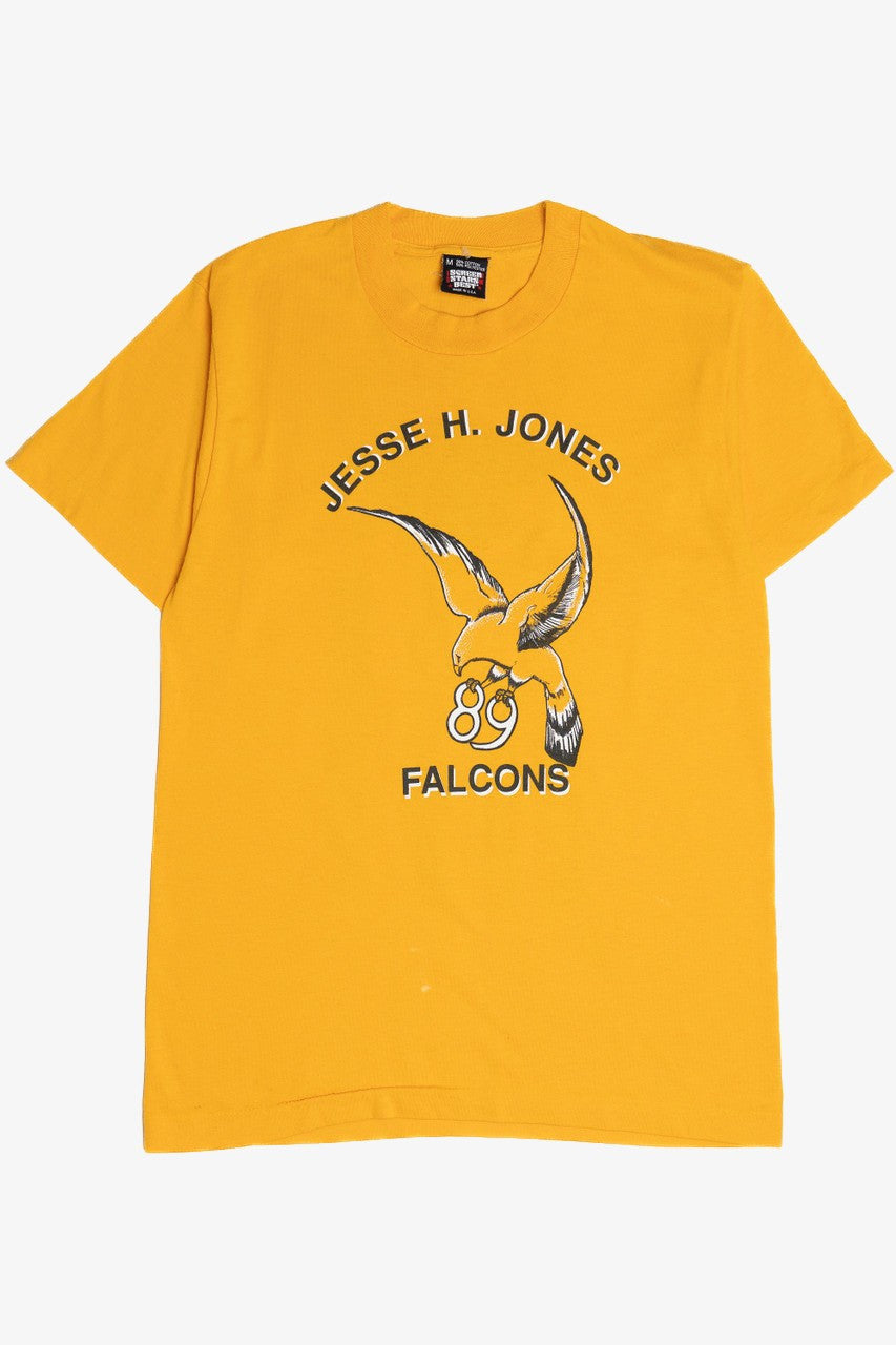 Vintage 1989 "Jesse H. Jones Falcons" Class of '89 T-Shirt