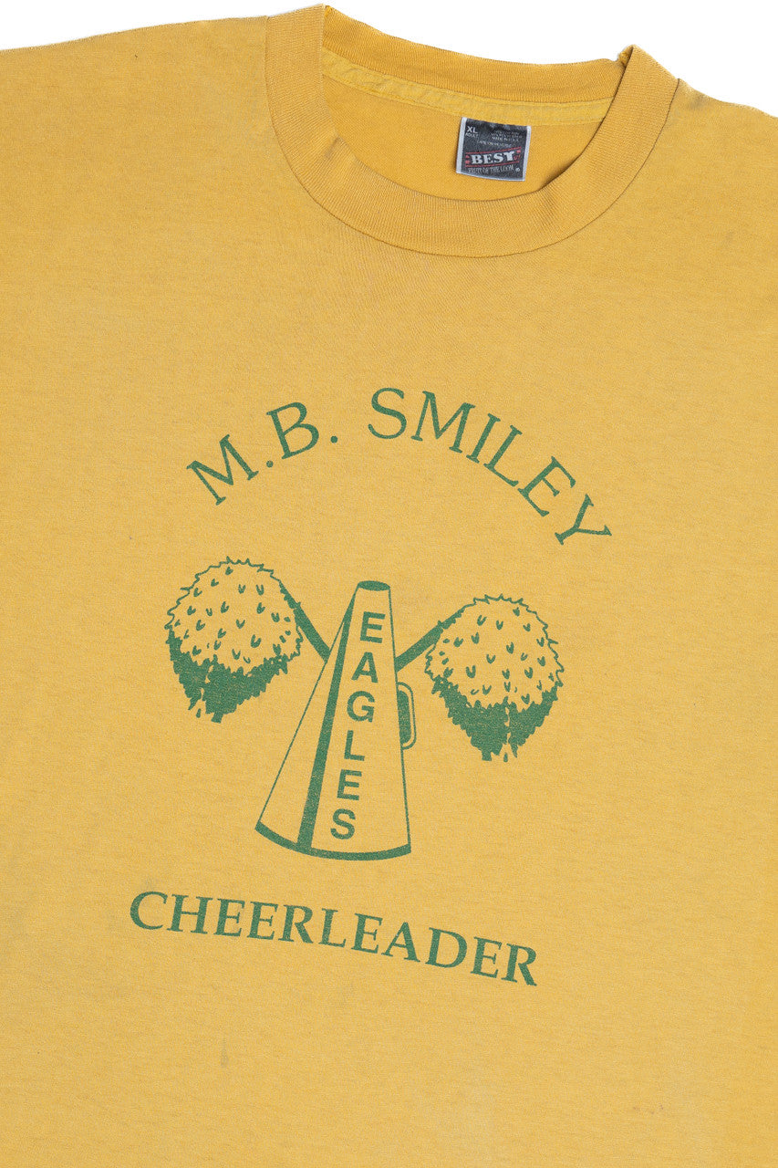 Vintage "M.B. Smiley Eagles Cheerleader" T-Shirt