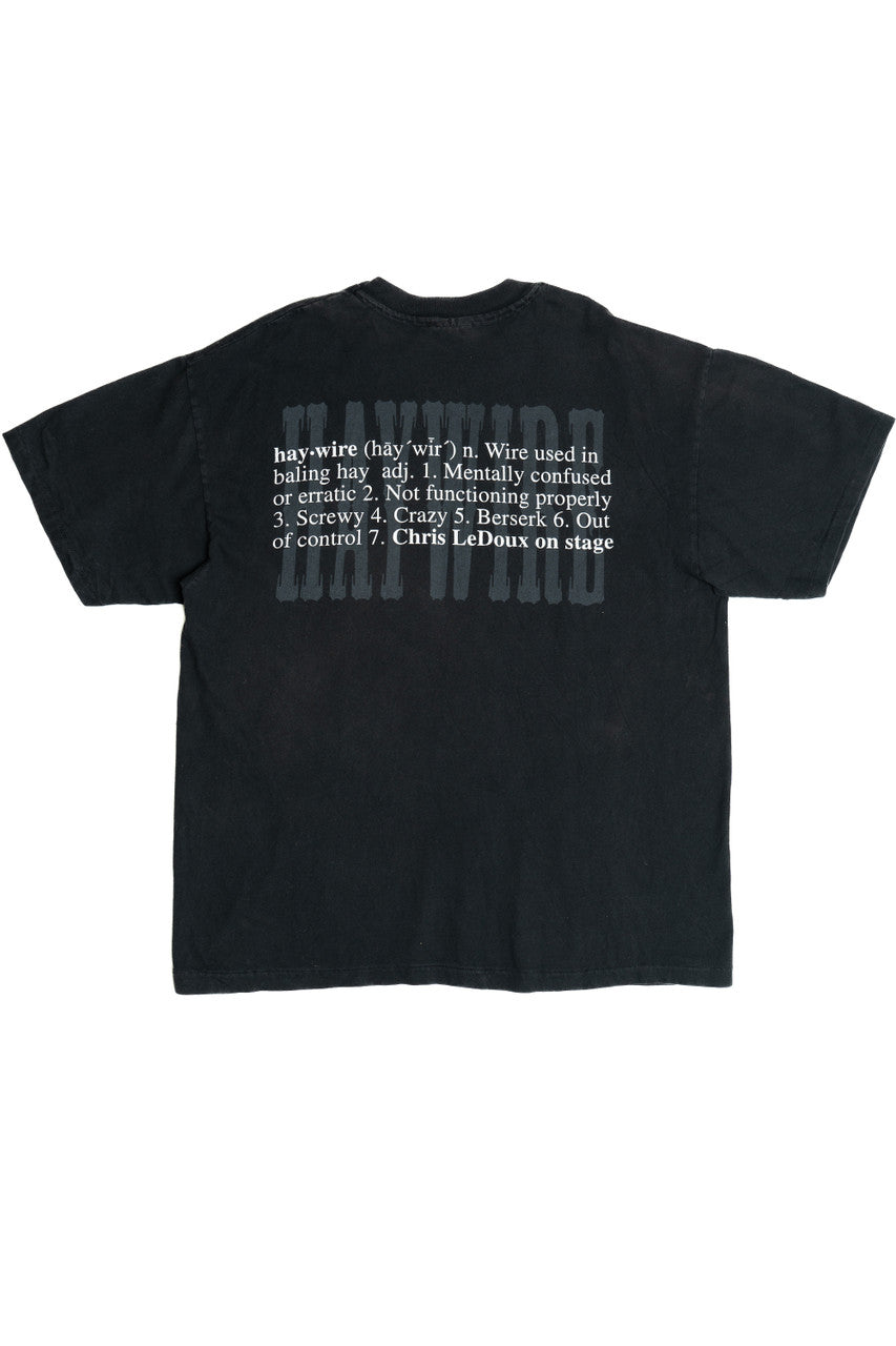 Vintage Chris LeDoux "Haywire" Country Music T-Shirt