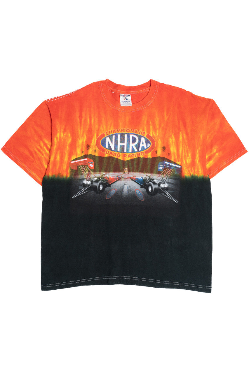 NHRA "Championship Drag Racing" Tie Dye T-Shirt