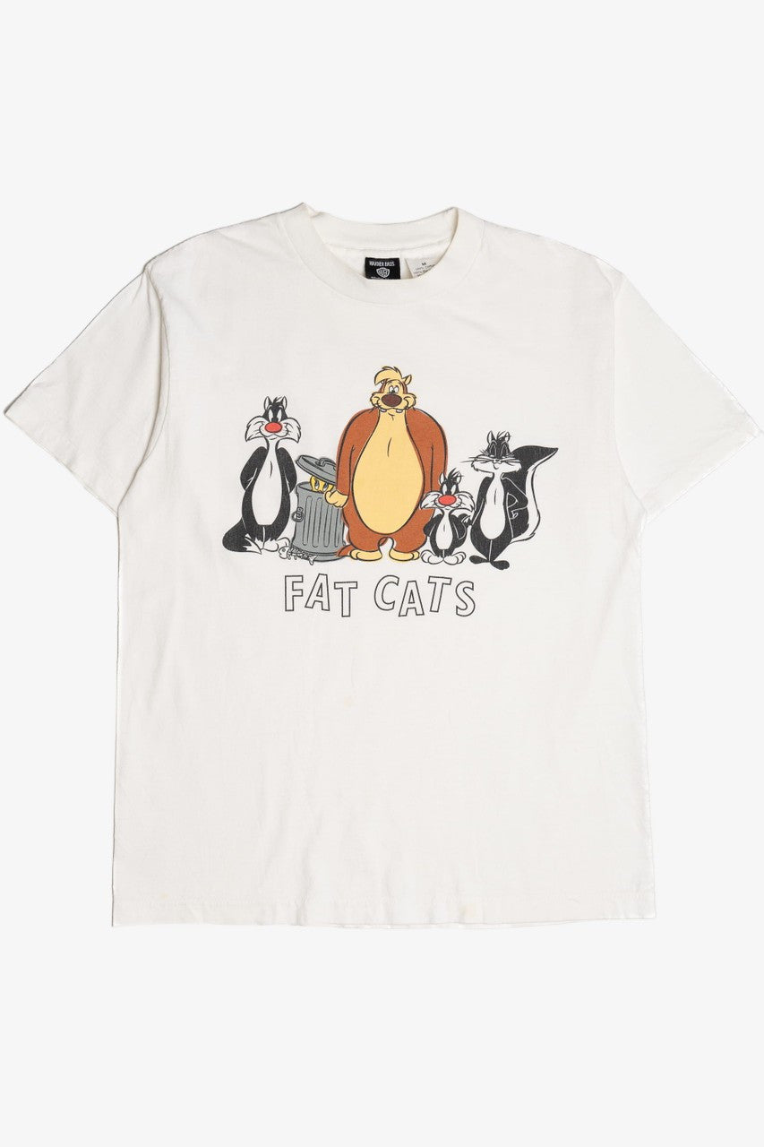 Vintage "Fat Cats" Looney Tunes Warner Bros. T-Shirt 11465