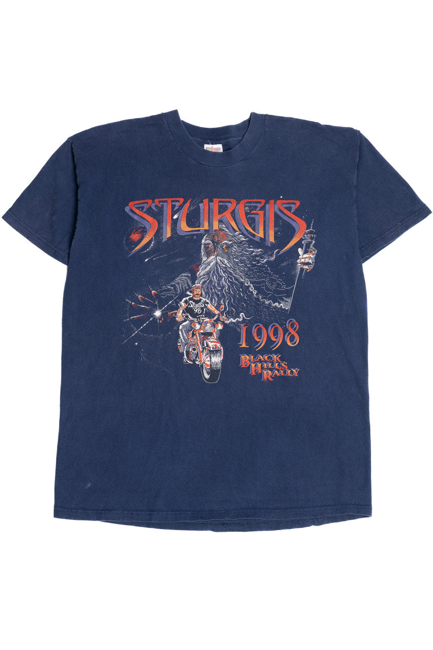 Vintage "Sturgis 1998 Black Hills Rally" Wizard Dream Catcher T-Shirt
