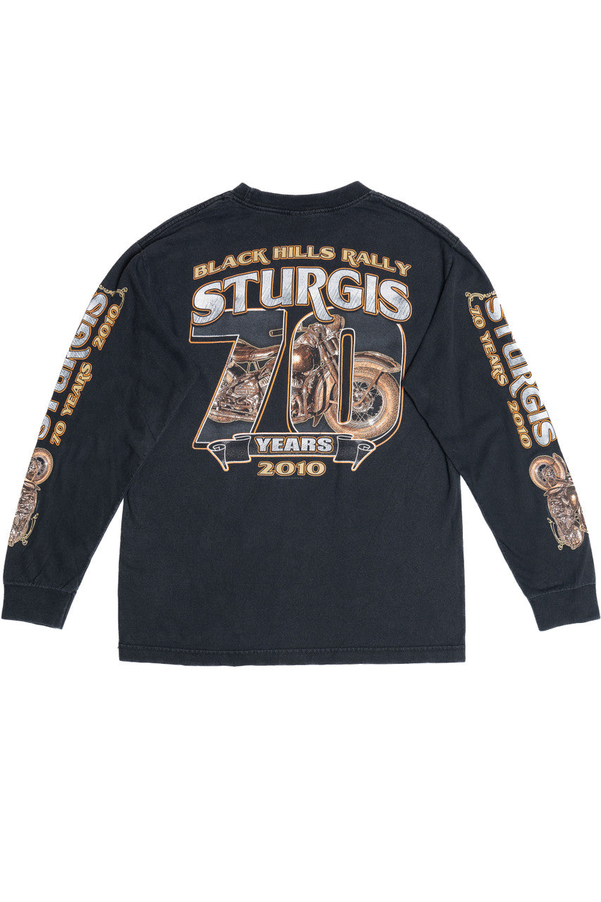 Sturgis Black Hills Rally "70 Years" Long Sleeve T-Shirt (2010)