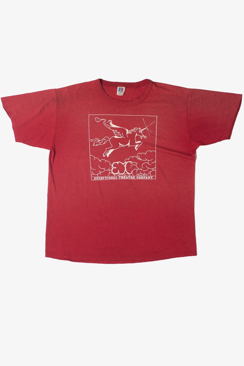 Vintage Exceptional Theatre Company Pegasus Graphic T-Shirt (1980s)