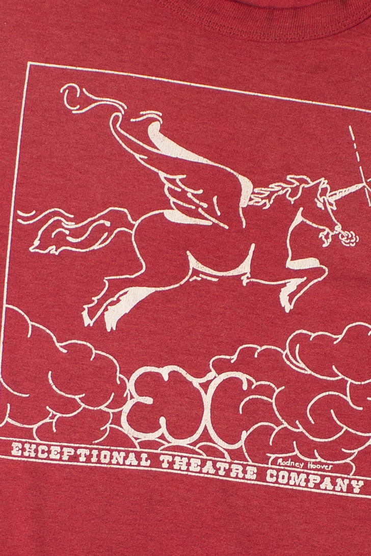 Vintage Exceptional Theatre Company Pegasus Graphic T-Shirt (1980s)