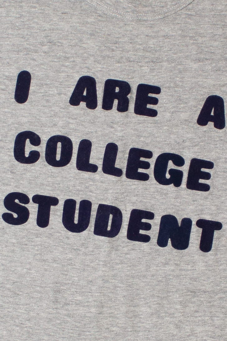 Vintage "I Are A College Student" T-Shirt (1980s)