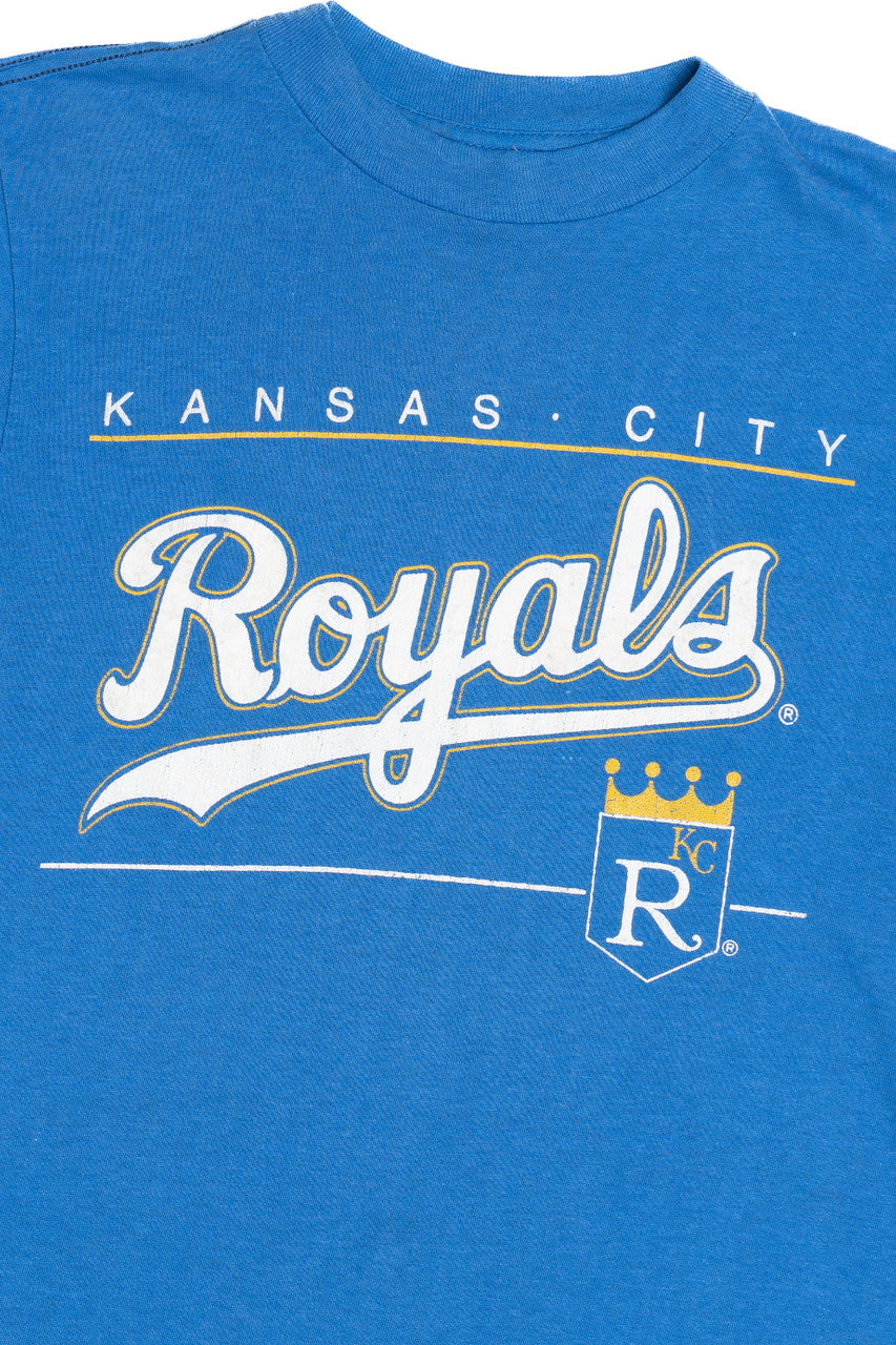 Vintage Kansas City Royals MLB Baseball T-Shirt (1980s)