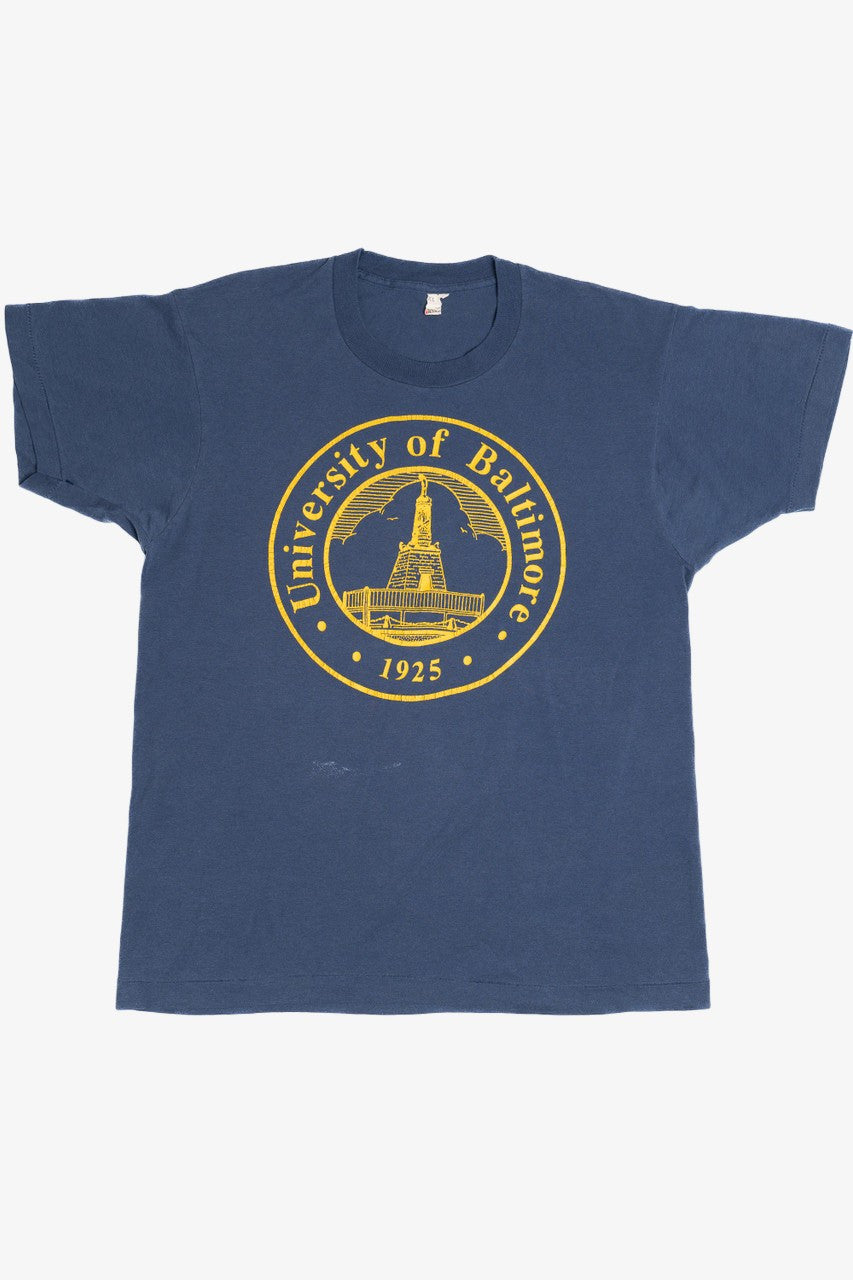 Vintage University Of Baltimore Screen Stars T-Shirt (1980s)