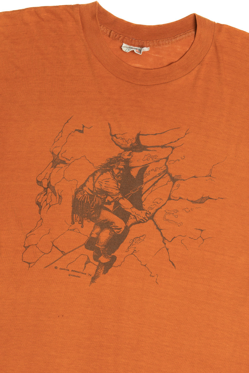 Vintage Rock Climbing T-Shirt (1970s)