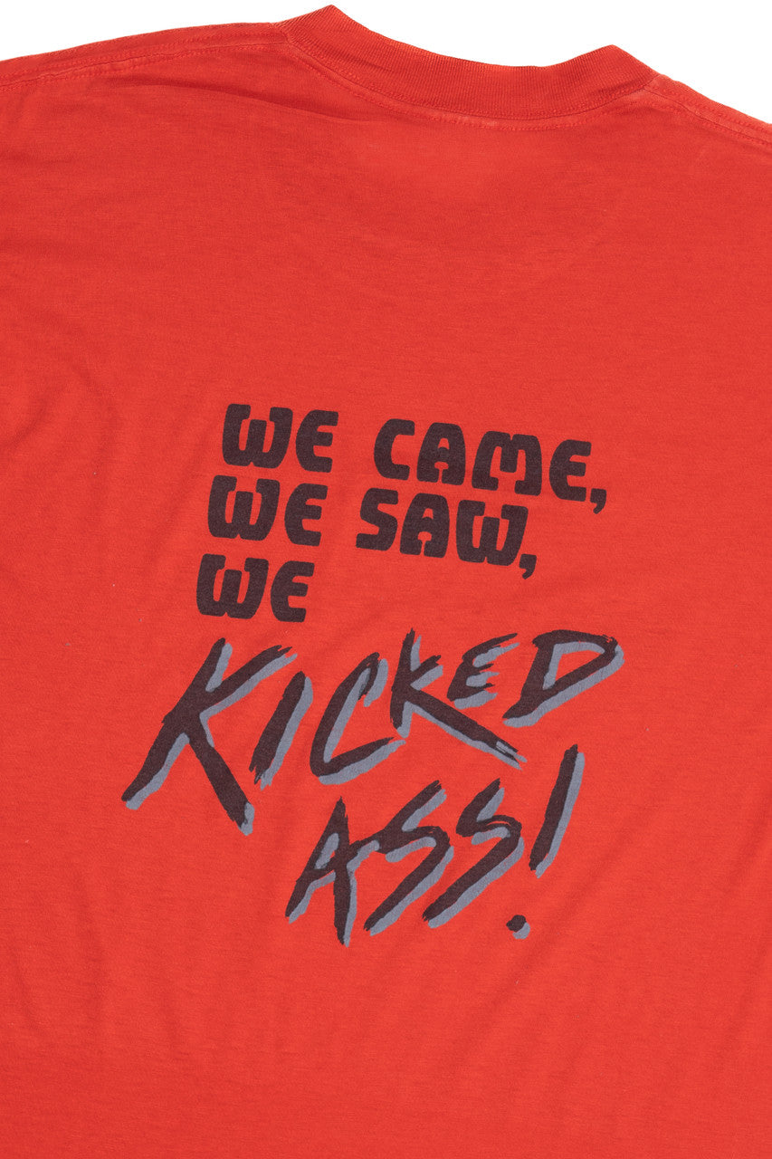 Vintage "We Came, We Saw, We Kicked Ass!" "Hillbusters" T-Shirt (1980s)
