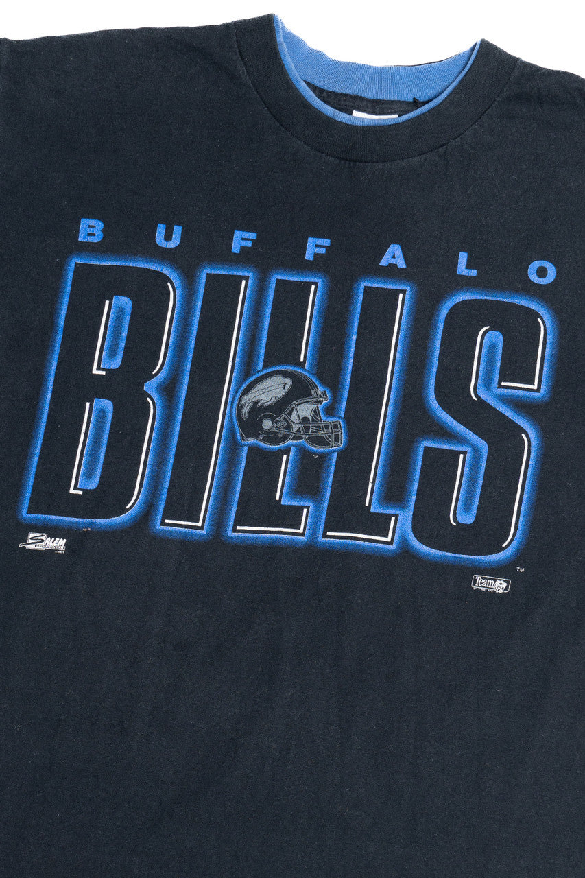Vintage 1991 "Buffalo Bills" NFL Football Double Sleeve T-Shirt