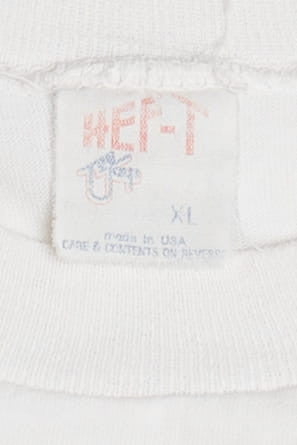 Vintage "Hibernians' Soccer" Four Leaf Clover Leprechaun Long Sleeve T-Shirt (1980s)
