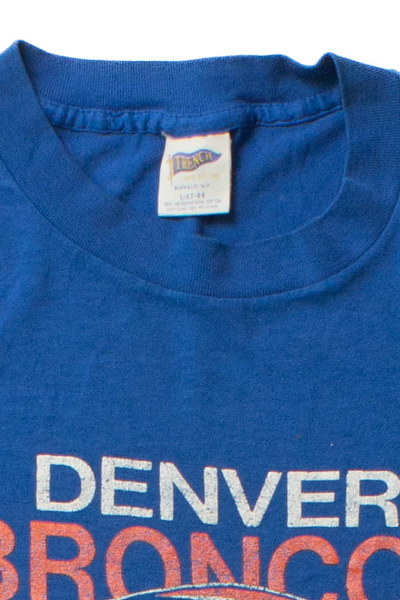 Vintage Denver Broncos Helmet T-Shirt (1980s)