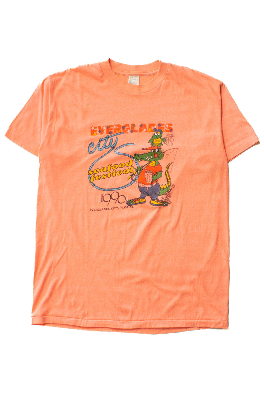 Vintage Everglades City Single Stitch T-Shirt (1990)