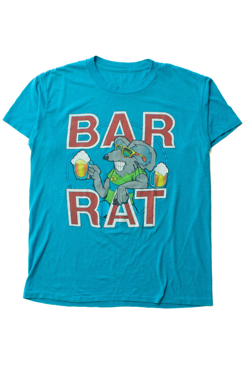 Vintage Bar Rat Single Stitch T-Shirt (1990s)