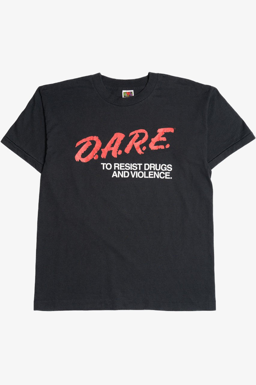 Vintage "D.A.R.E. To Resist Drugs And Violence" Single Stitch T-Shirt (1990s)