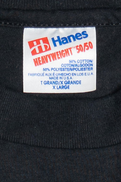 Vintage 1993 Volleyball Ten Commandments T-Shirt (1990s)