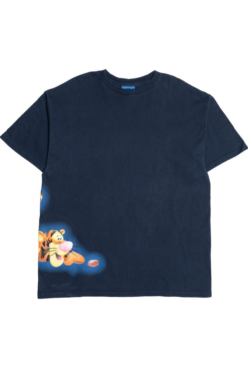 Vintage Tigger Wraparound Print Pooh T-Shirt (1990s)