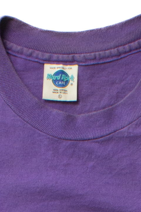 Vintage Purple Hard Rock Cafe Las Vegas T-Shirt (1990s)