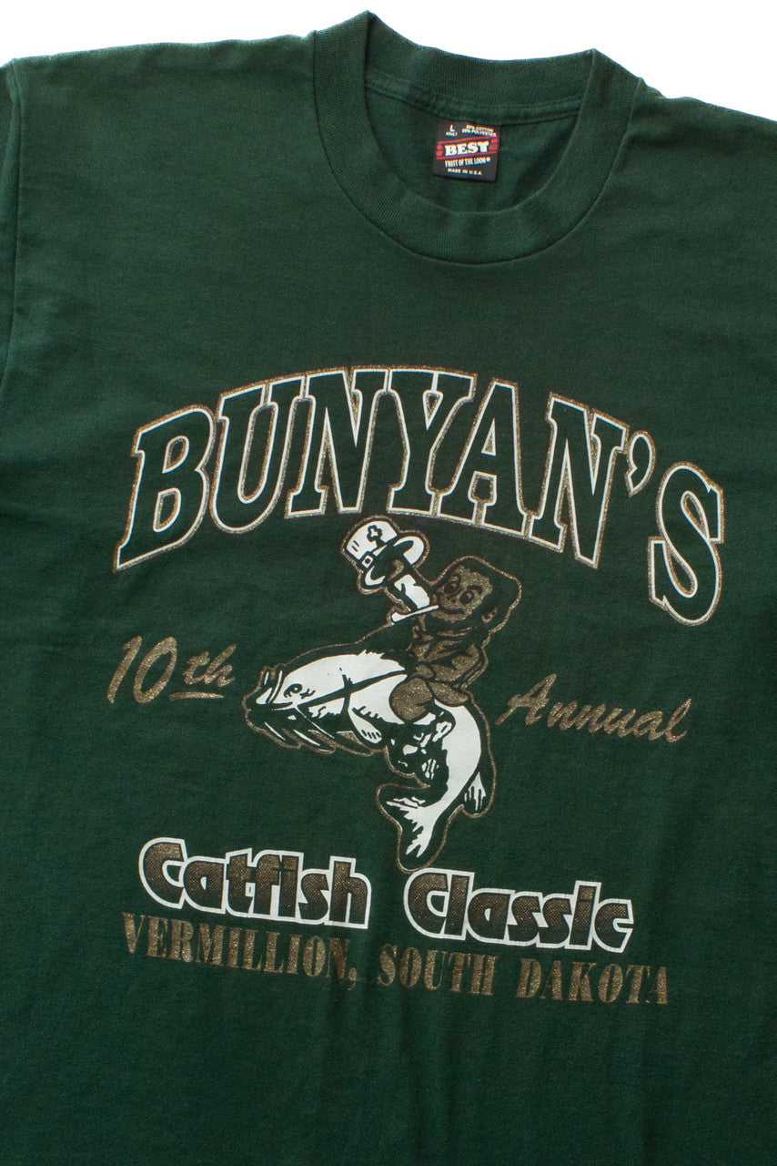 Vintage Bunyan's Catfish Classsic T-Shirt (1990s)
