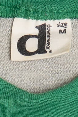 Vintage "Darke County Family" Ohio YMCA Ringer T-Shirt (1980s)