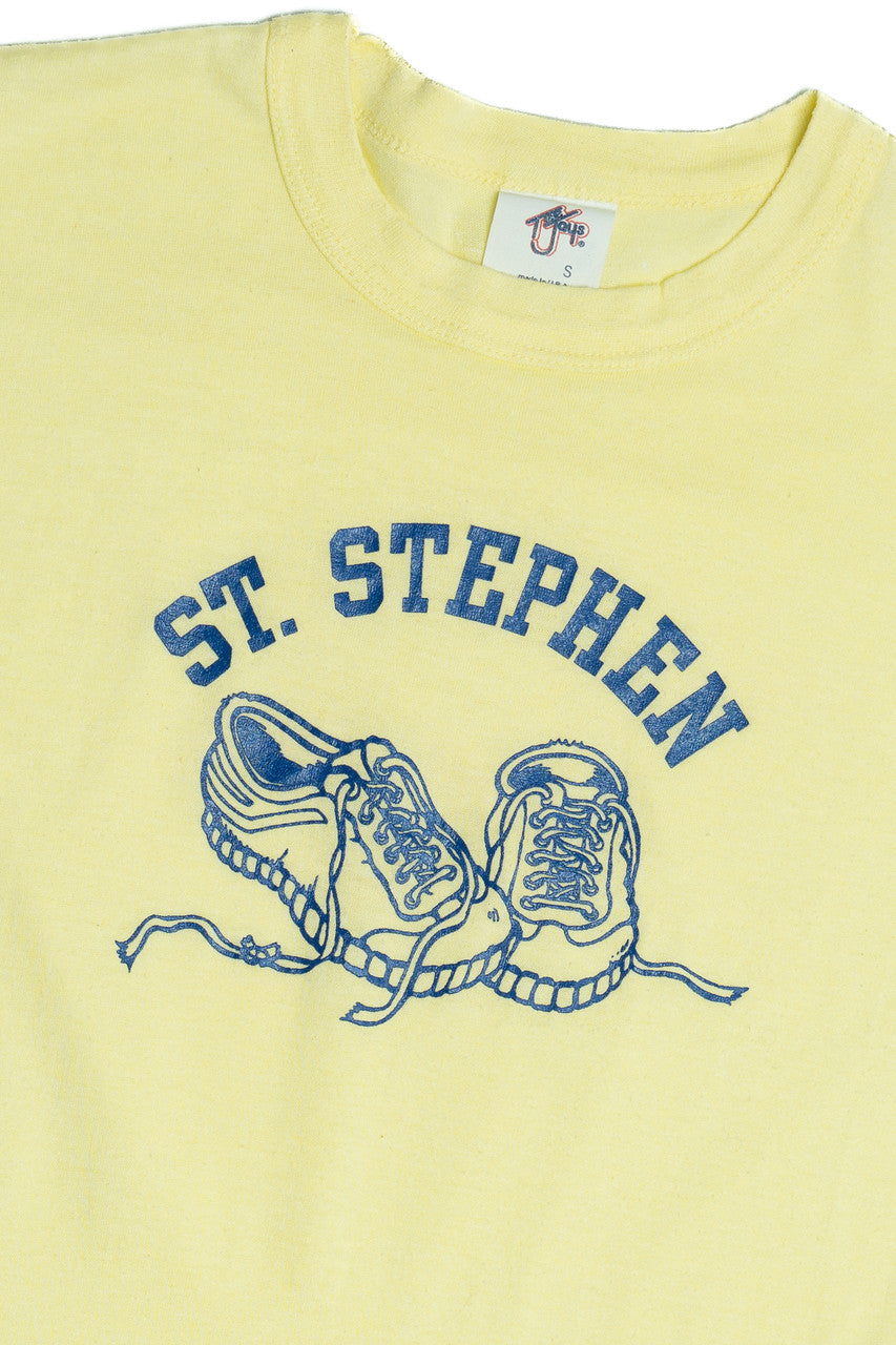 Vintage "St. Stephen" Shoes Single Stitch Paper Thin T-Shirt