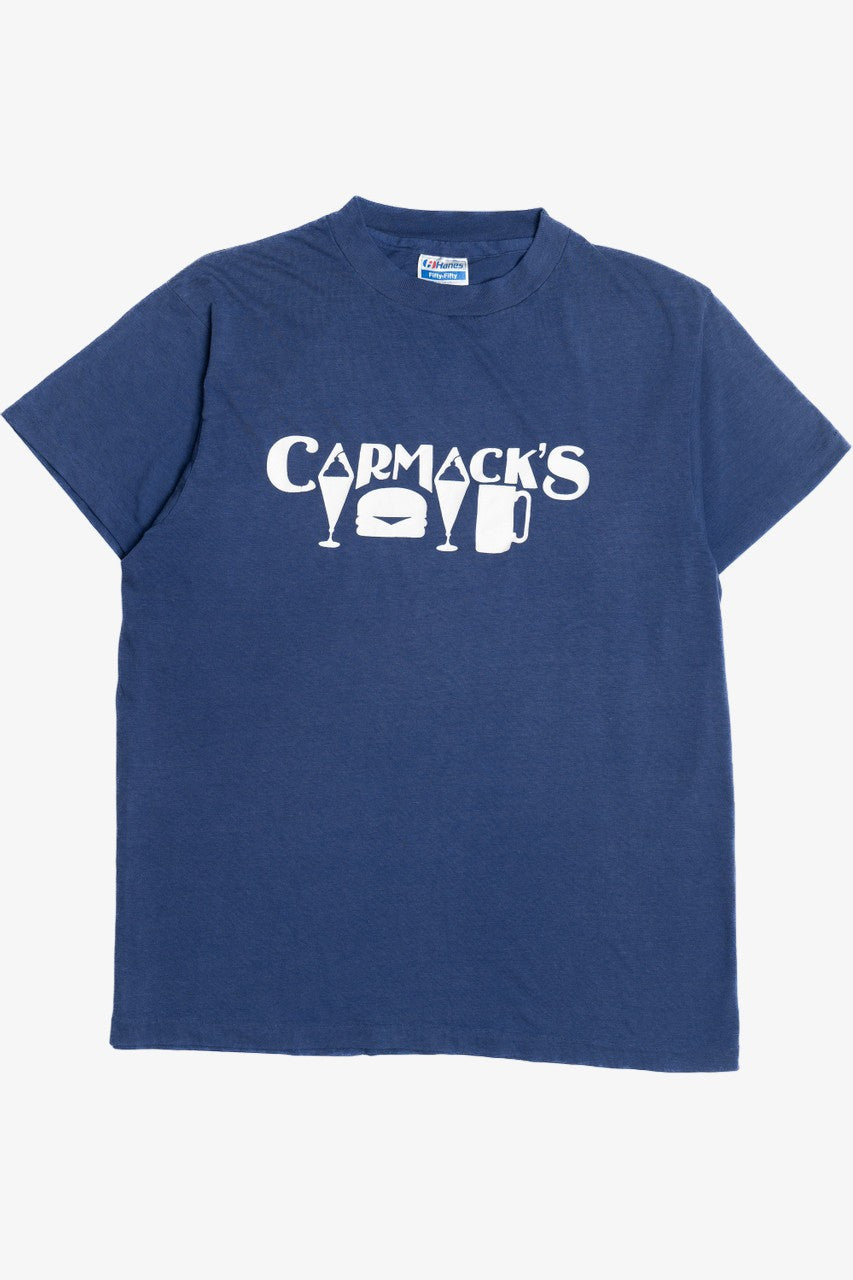 Vintage "Carmack's" Diner Single Stitch Paper Thin T-Shirt (1980s)